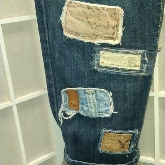 Denim Upcycled Tag Jeans - Picture 12 of 14